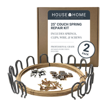 Load image into Gallery viewer, 25" Upholstery Spring Replacement Kit- 2pk Springs, Clips, Wire w/ Instructions