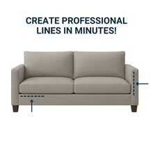 Load image into Gallery viewer, Upholstery Tack Strip, 1/2 Inch x 20 Yard Roll, Great for Making Professional Edges on Furniture, Couch, Chair, and Sofa, Includes Instructions