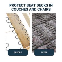 Load image into Gallery viewer, 24" x 6 ft. Durapad Insulator for Upholstery Spring Cover | Padding Installs Between Springs and Seat Decking of Sofa, Couch, Loveseat, Chair