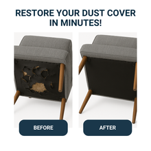 Load image into Gallery viewer, Upholstery Black Cambric Dust Cover for Furniture, Box Spring Foundations- 60 Inch x 3 Yard
