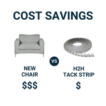 Load image into Gallery viewer, Metal Flexible Tack Strip, Curve Ease for Upholstery- 20ft