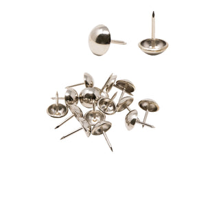 House2Home Upholstery Tacks for Furniture, 7/16" Upholstery Nail Heads for Furniture Trim, Decorative Nails for Wood and Upholstered Furniture, 100 Decorative Nail Heads, Nailhead Trim Kit