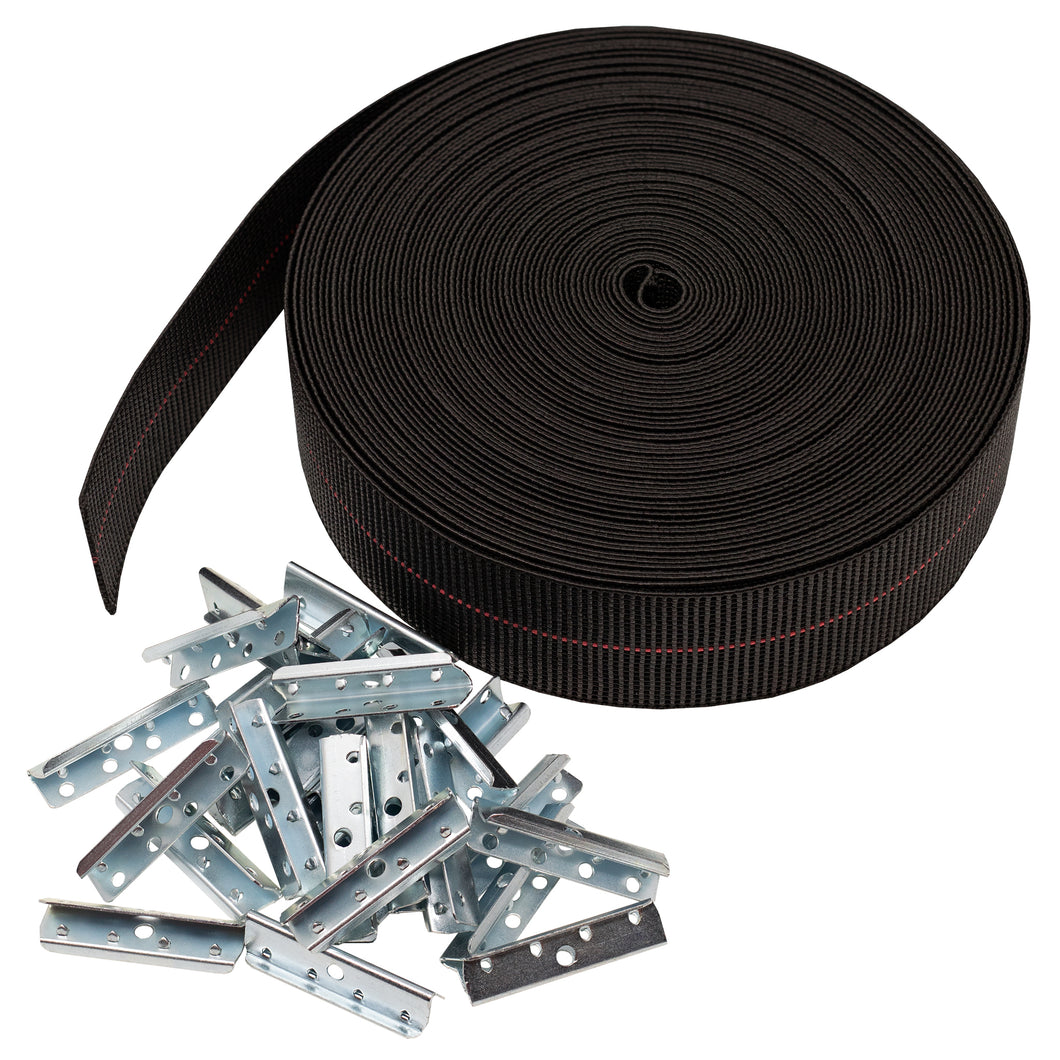Webbing Sagging Replacement Elastic Webbing Kit to Repair Sagging Couch, Chair, Lawn ...